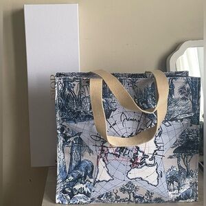 Authentic Dior Around The World Tote. New. Comes With Box.